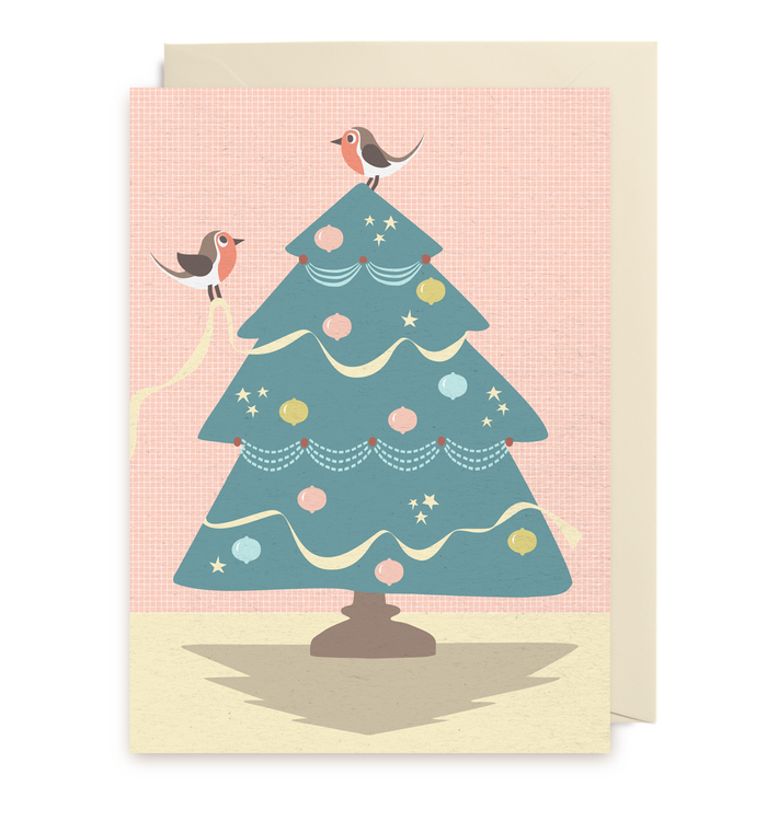 Julkort - Tree