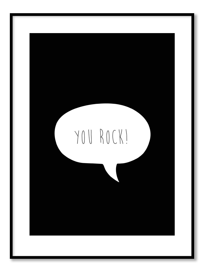 Poster - You Rock!