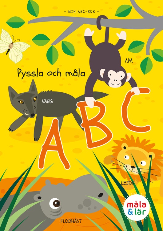 Pyssla & Måla ABC av Tinna Ahlander - Out of stock!