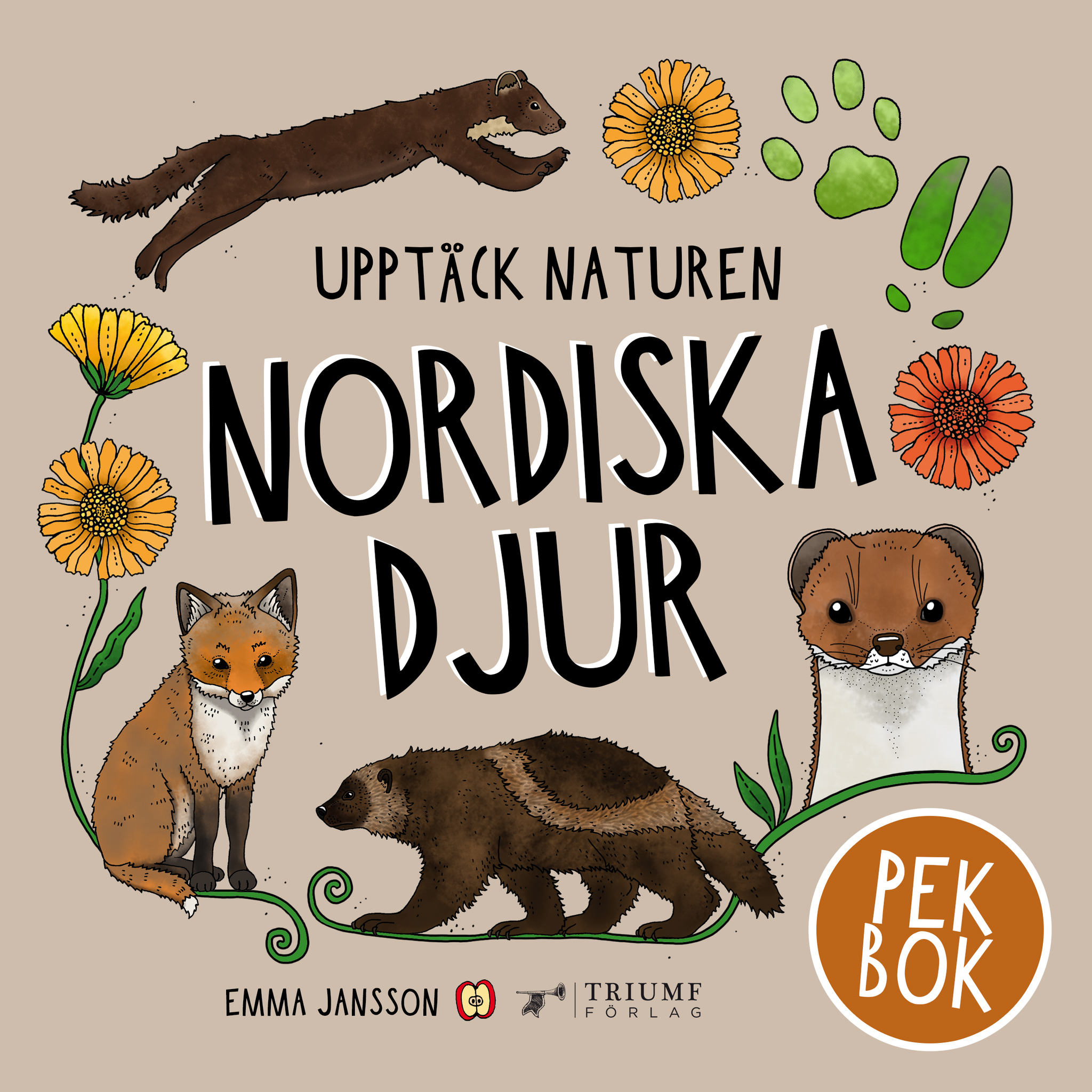 "Upptäck naturen - nordiska djur" av Emma Jansson