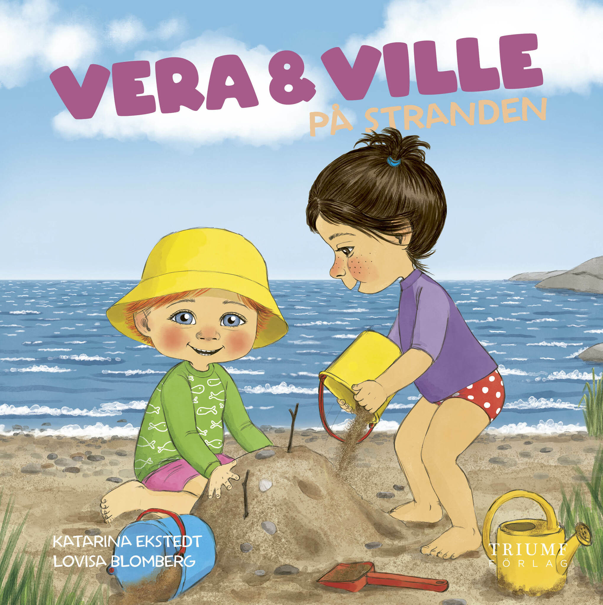 "Vera och Ville på stranden" av Katarina Ekstedt
