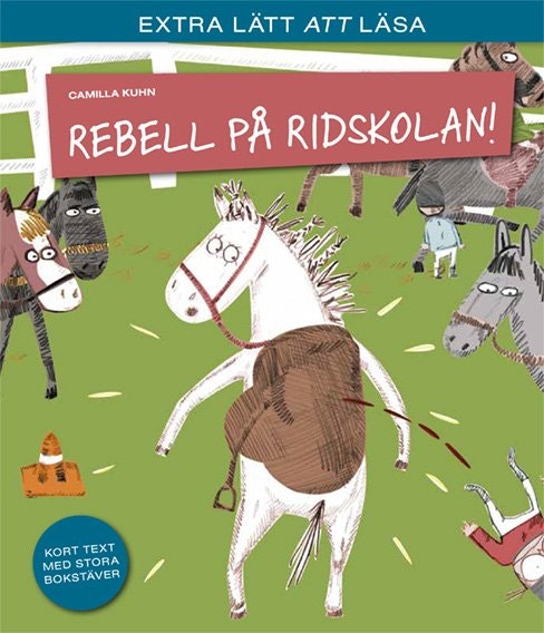 REBELL PÅ RIDSKOLAN av Camilla Kuhn - Out of stock !