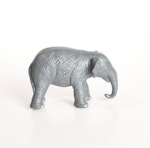 Elefant unge, Green Rubber Toys