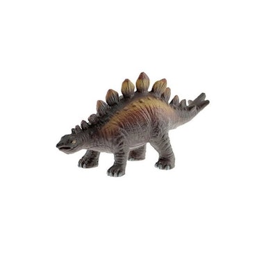 Stegosaurus, Green Rubber Toys