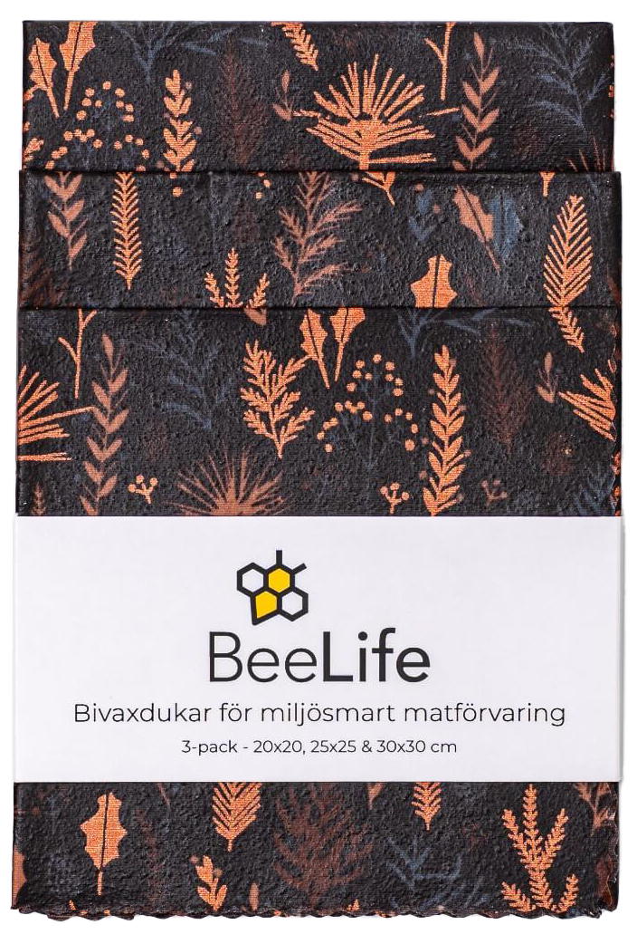 Bivaxdukar, Rusakulan brun, 3 pack BeeLife