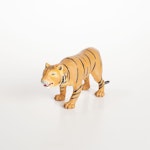 Tiger, Green rubber toys