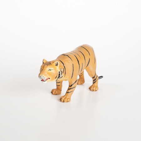 Tiger, Green rubber toys