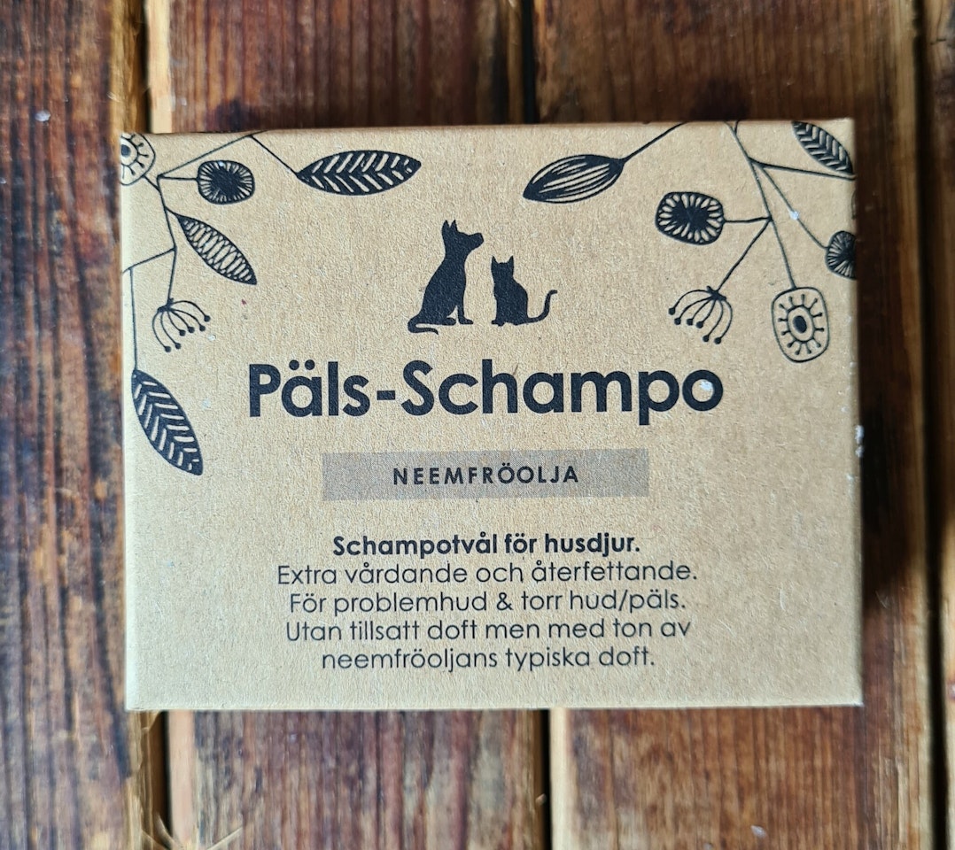 Päls-schampo, Neemfröolja, Malin i Ratan Ekotvål