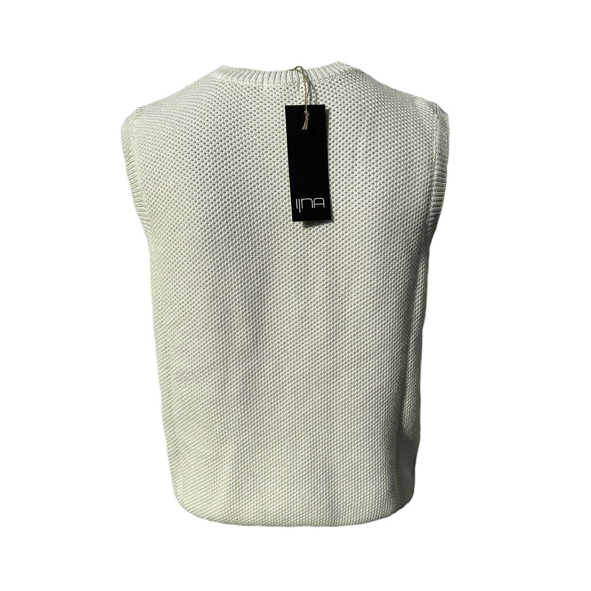 vest crème white