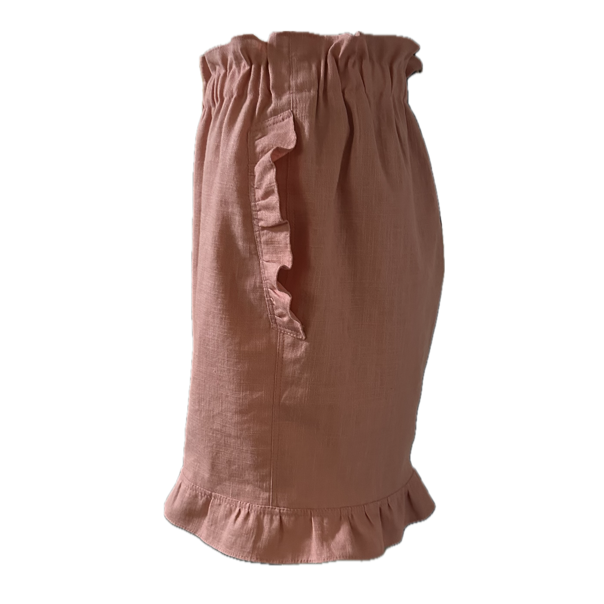 shorts with ruffles