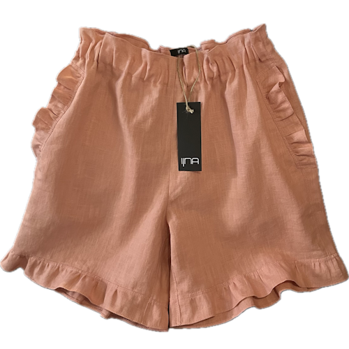 shorts with ruffles