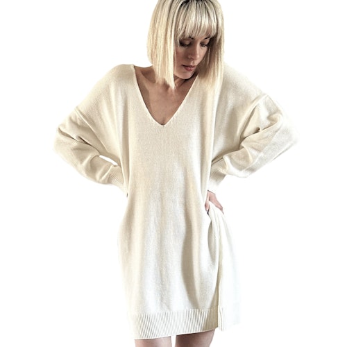 dress crème white