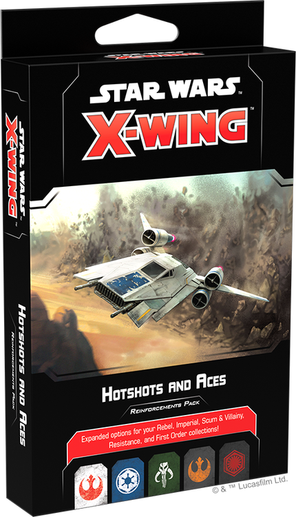 X-Wing (2nd Ed): Hotshots and Aces Reinforcements Pack