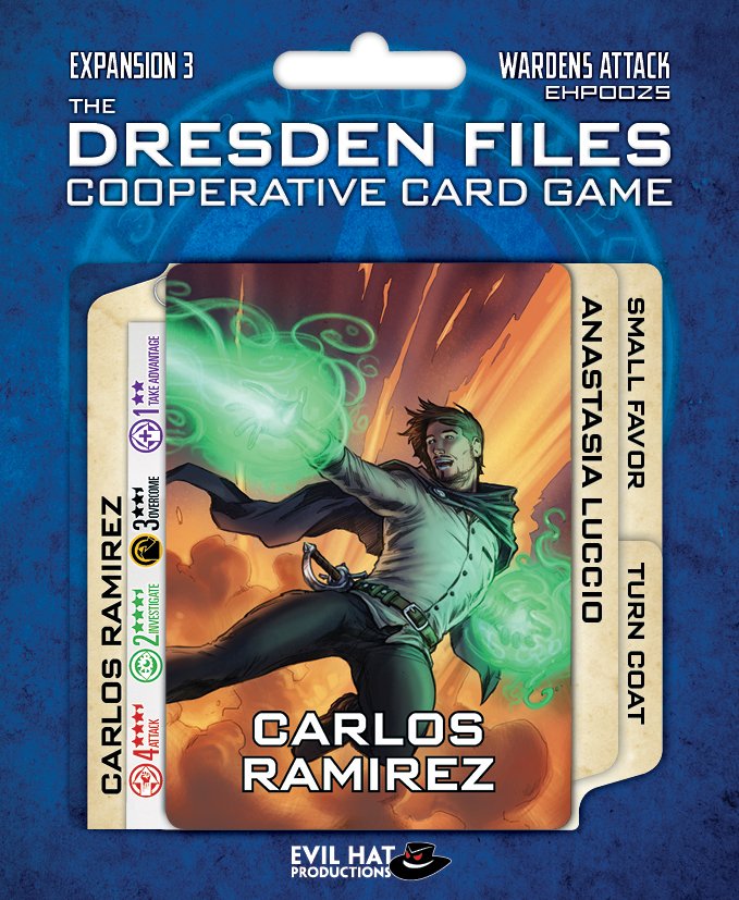 Dresden Files Cooperative Card Game: Wardens Attack (Expansion)