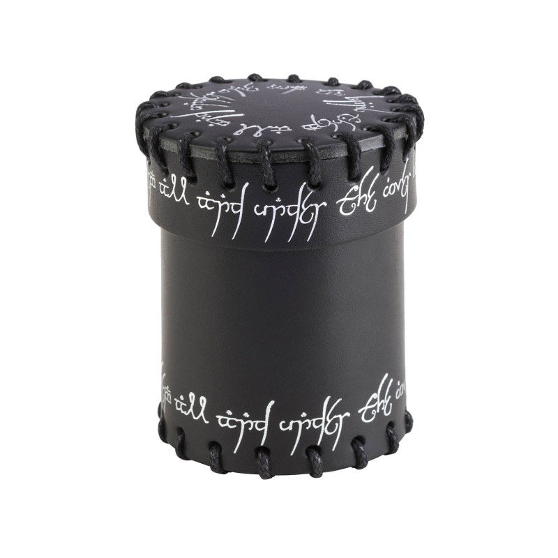 Elvish Dice Cup (Black Leather)