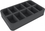 Foam Tray: 10 slots, 5 cm height