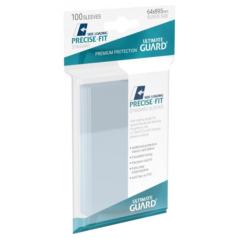 Precise-Fit Side-Loading Sleeves Standard Size (100)