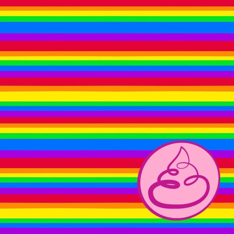 STUV - Regnbåge Pride - 100cm - PinkPooAB