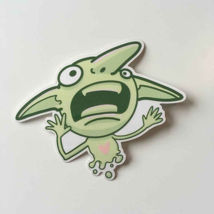 Sticker GelatinousGoblin