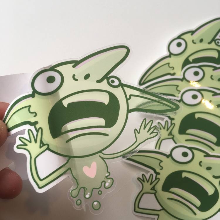 Sticker GelatinousGoblin