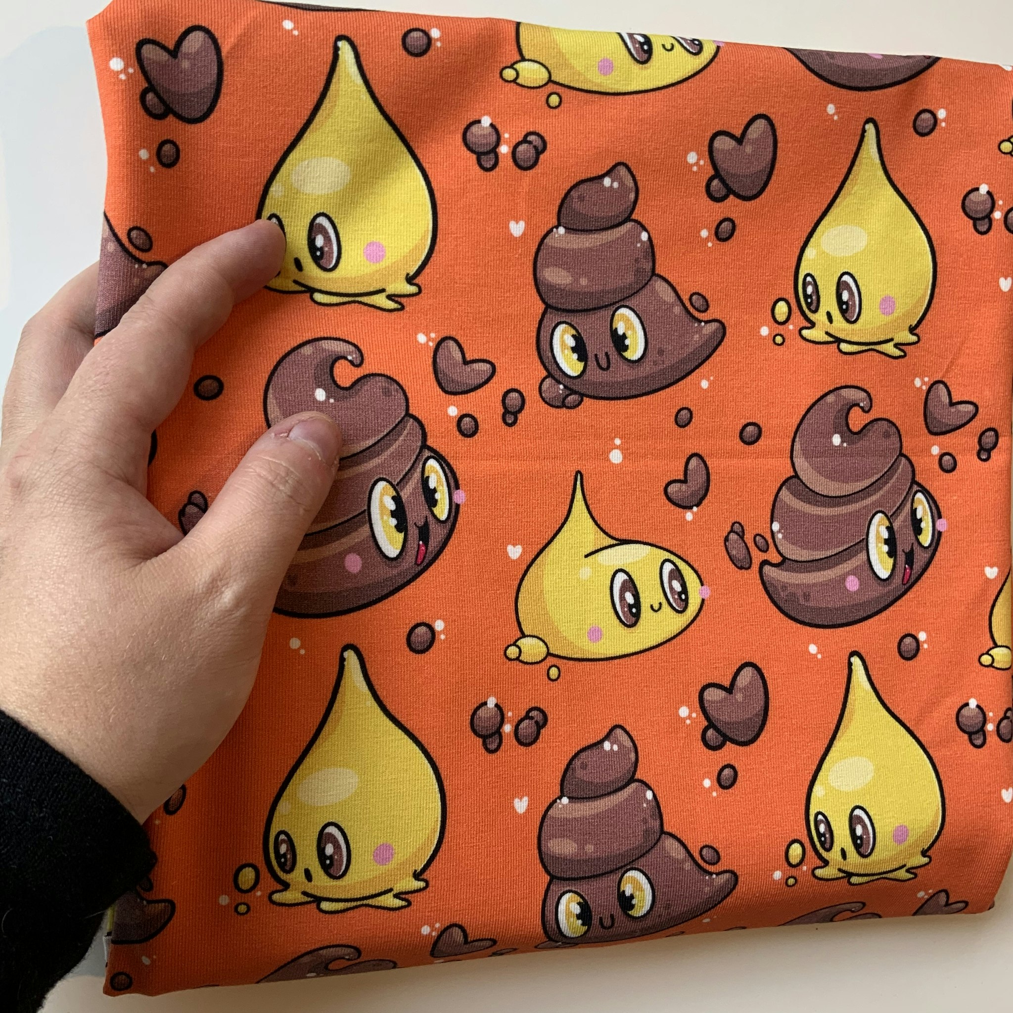 Pee&Poo - Funky Orange - Sista Biten - 150cm
