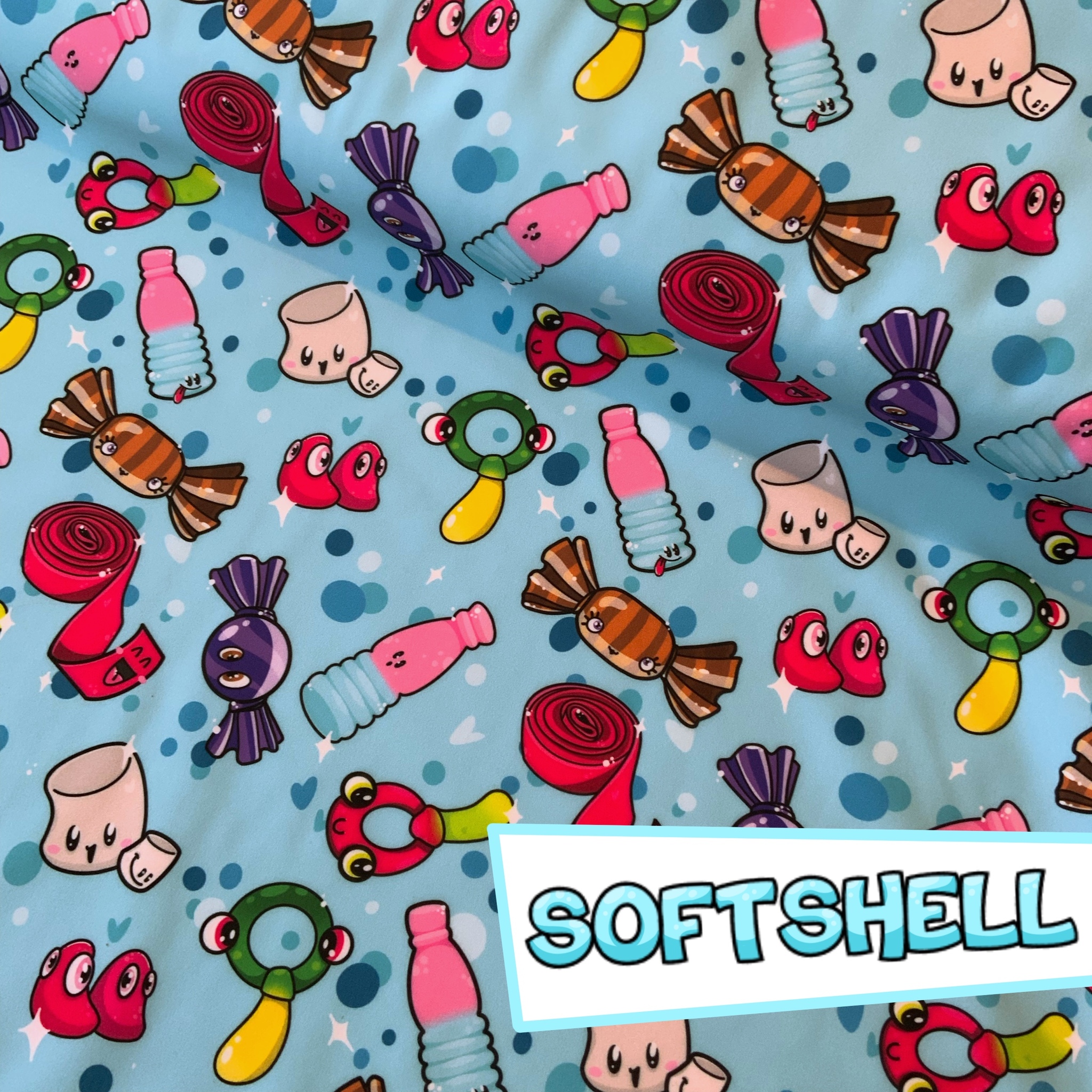 Softshell - Fizzy Mix Marshmallow 1,5m
