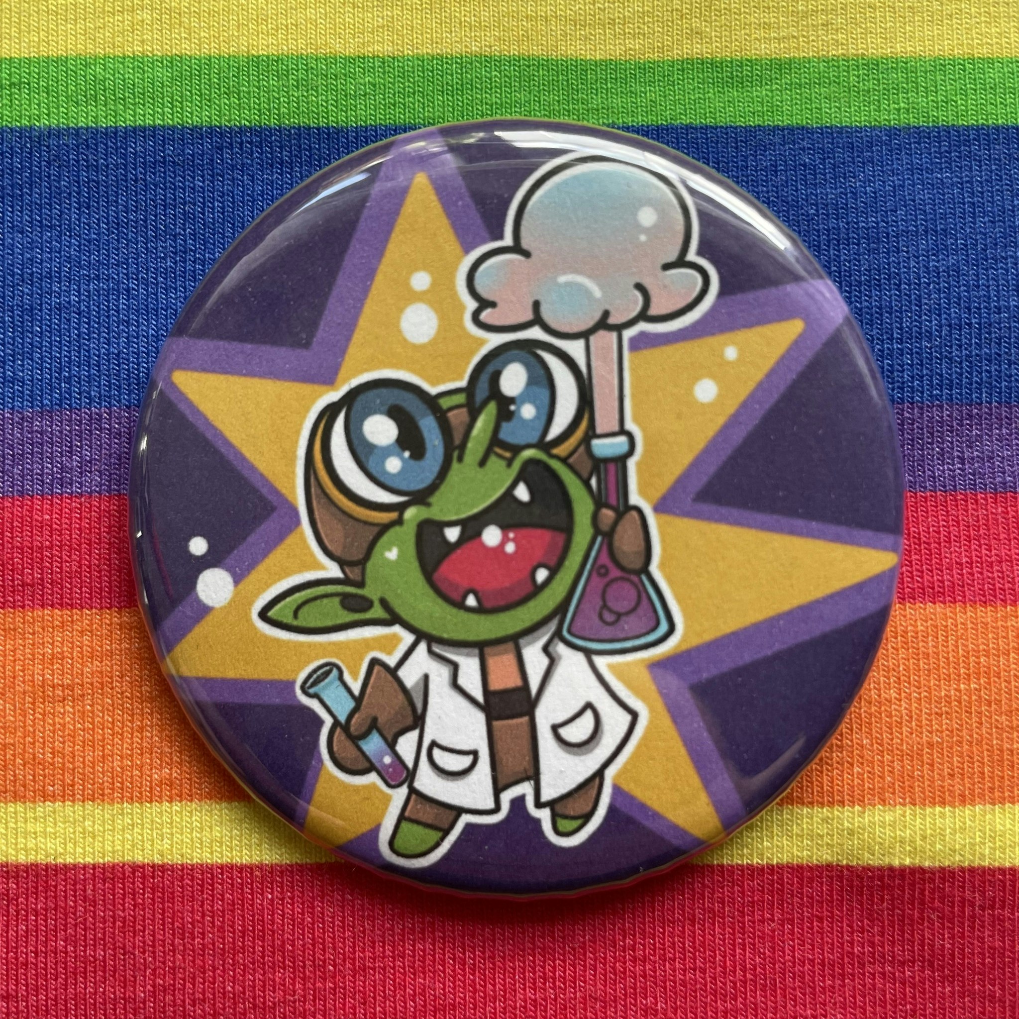 BUTTON - Nörd Goblin