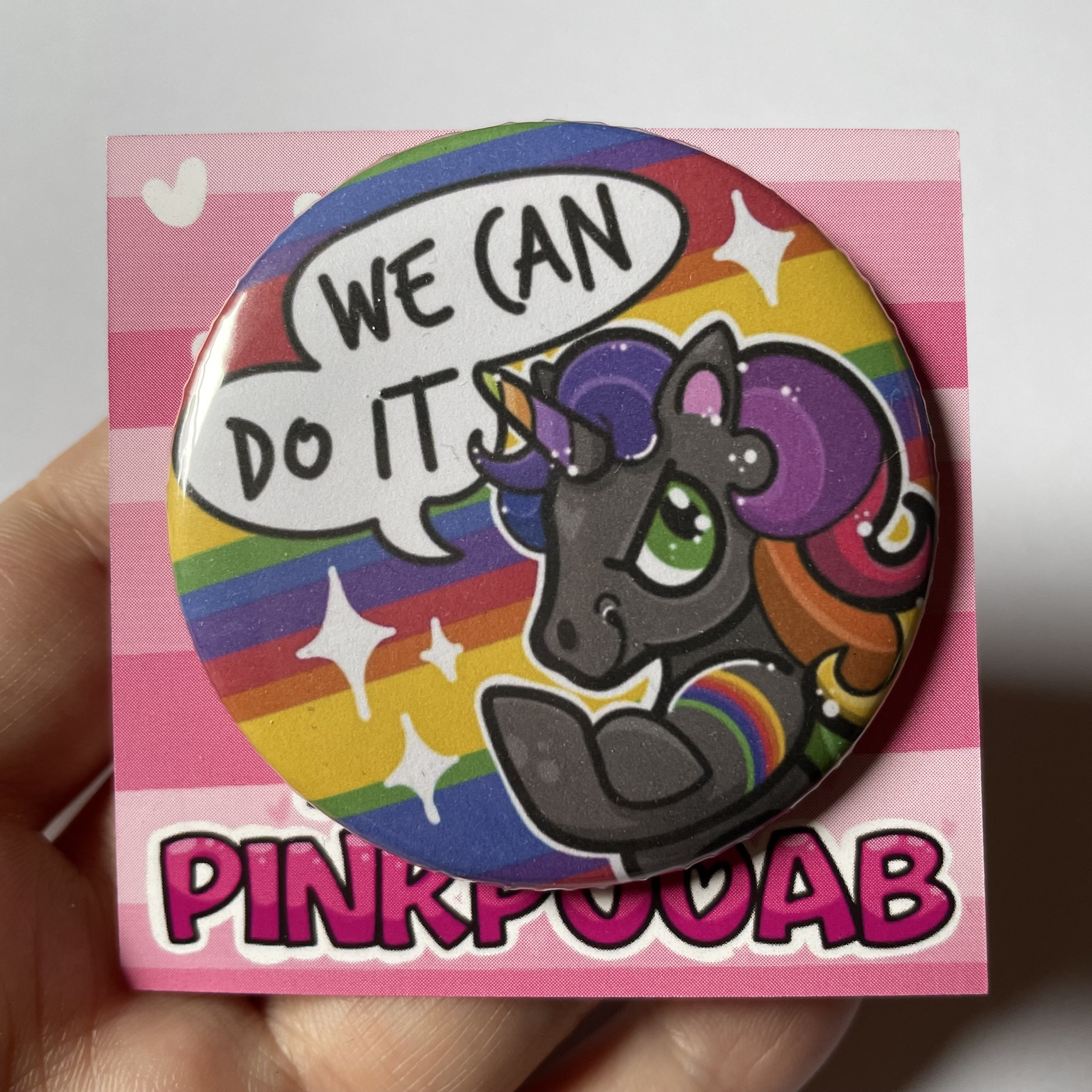 BUTTON - We Can Do It