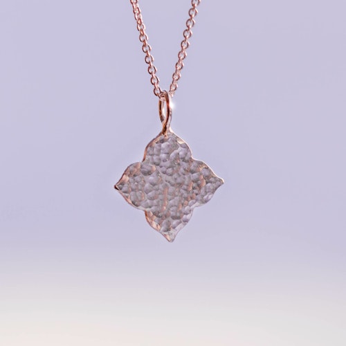 ''Flora'' Silver necklace