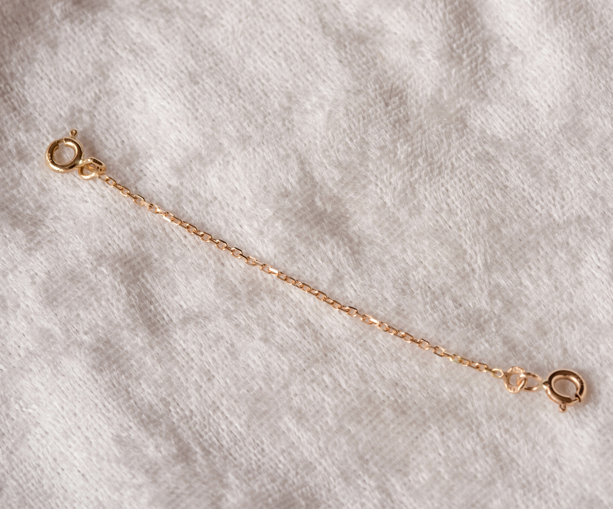 Safety Chain 18k Red Gold