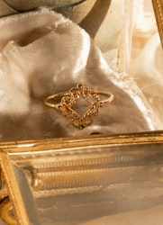 ”Fri” 18k Red Gold Ring