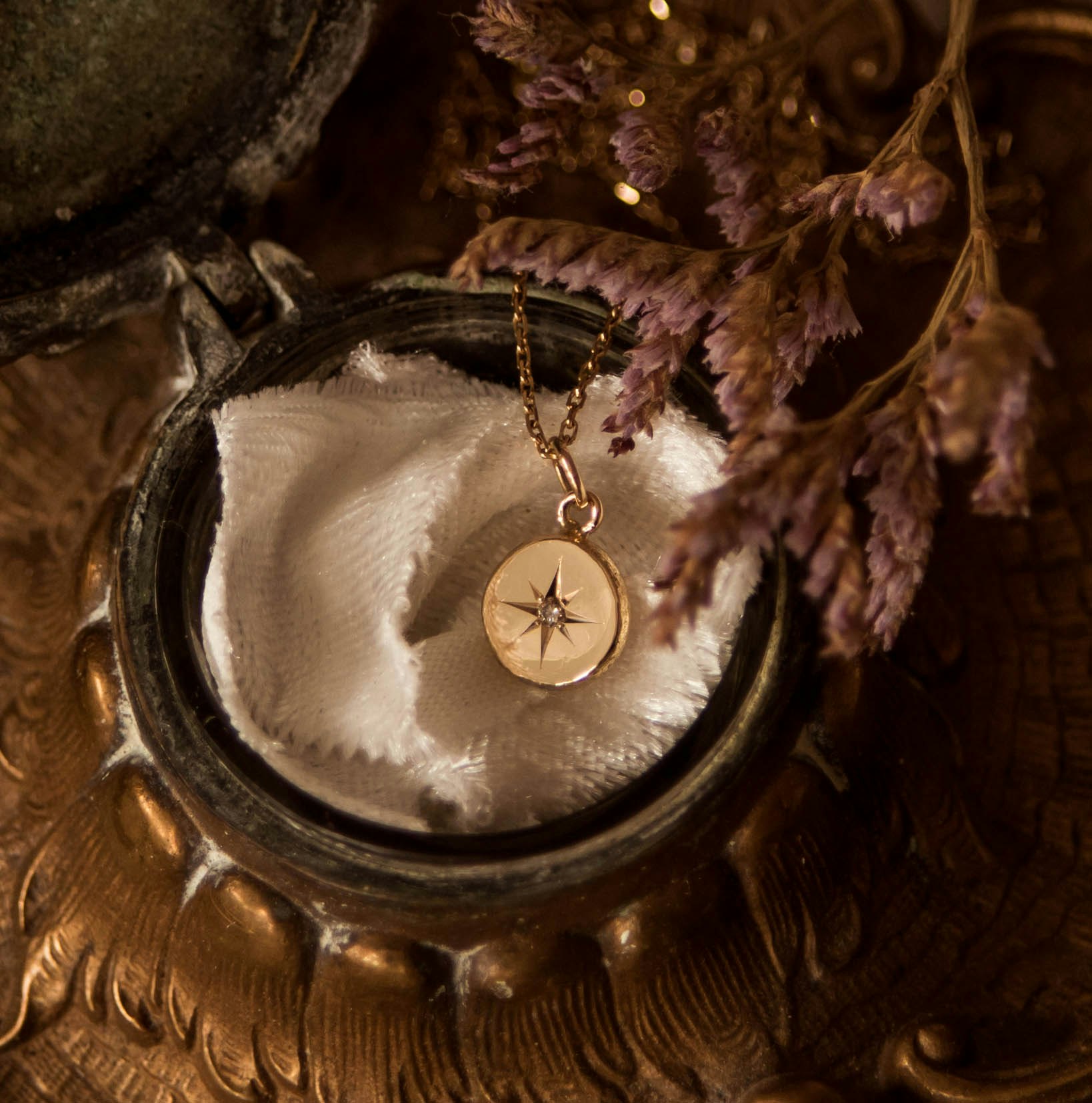 ''Lyckostjärna'' Nr2 18k Red Gold