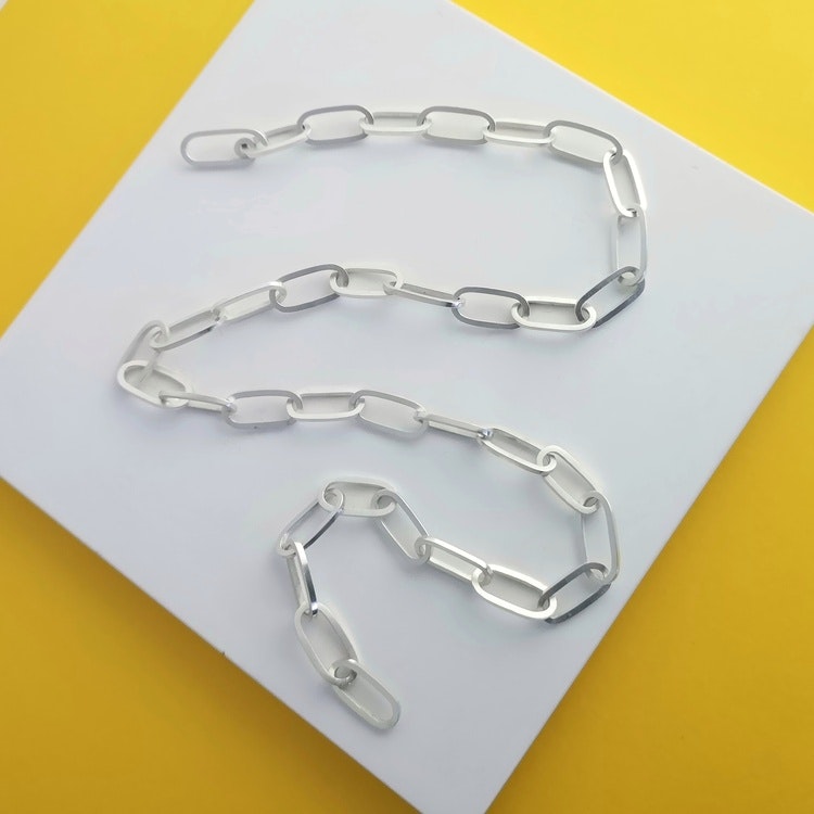 handmade chain silver handgjorda kedja