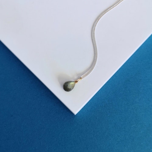 Minima Pendant with Labradorite