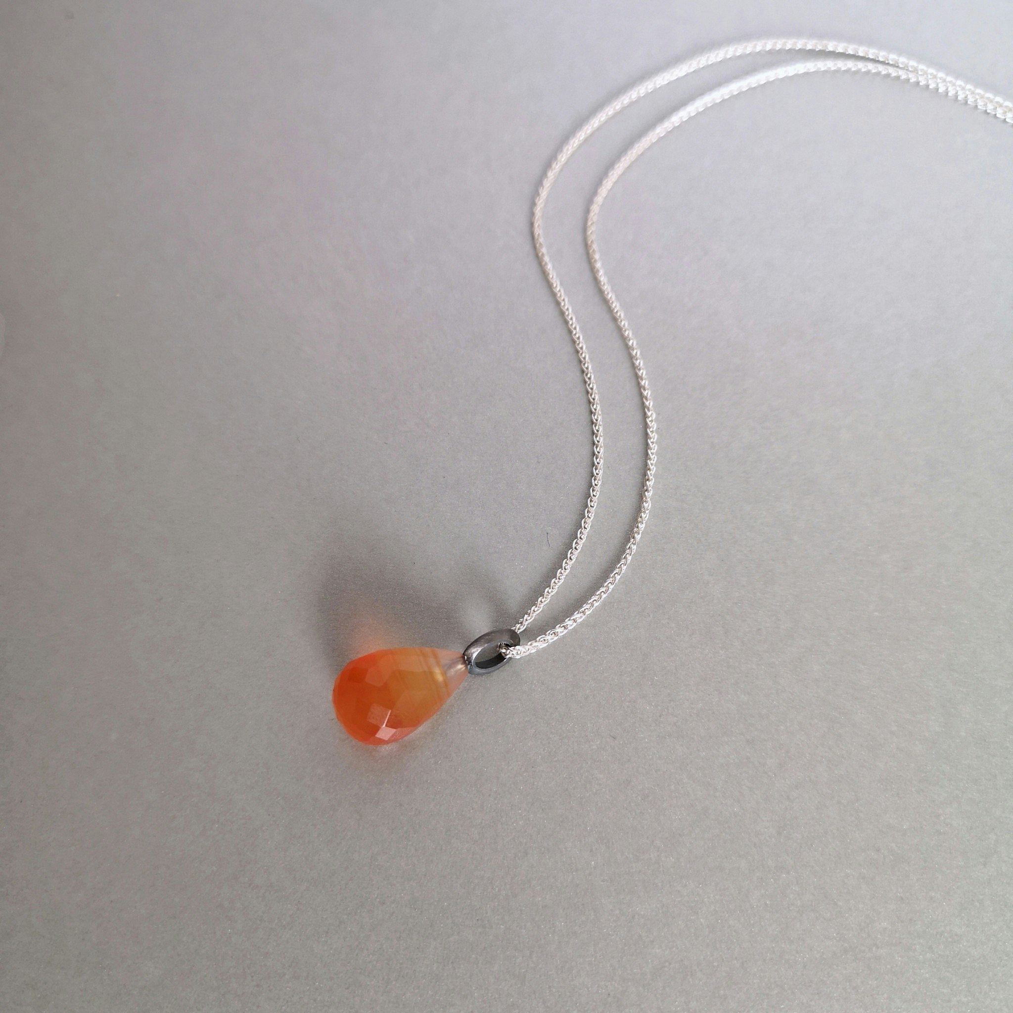 Margarita Pendant with Carnelian