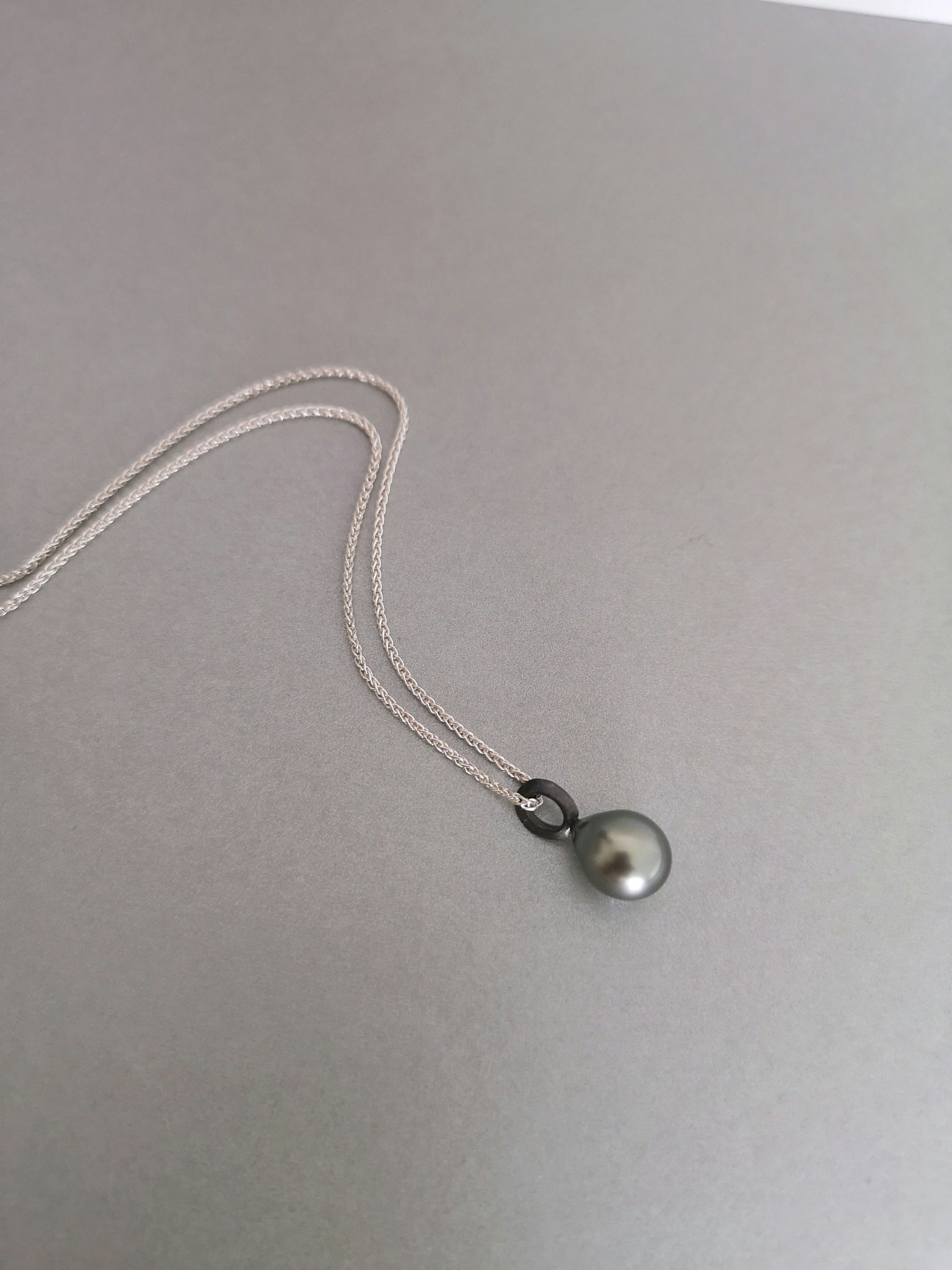 Margarita Pendant with Tahitian Pearl