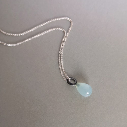 Margarita Pendant with Chrysoprase