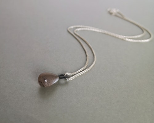 Margarita Pendant with Gray Moonstone