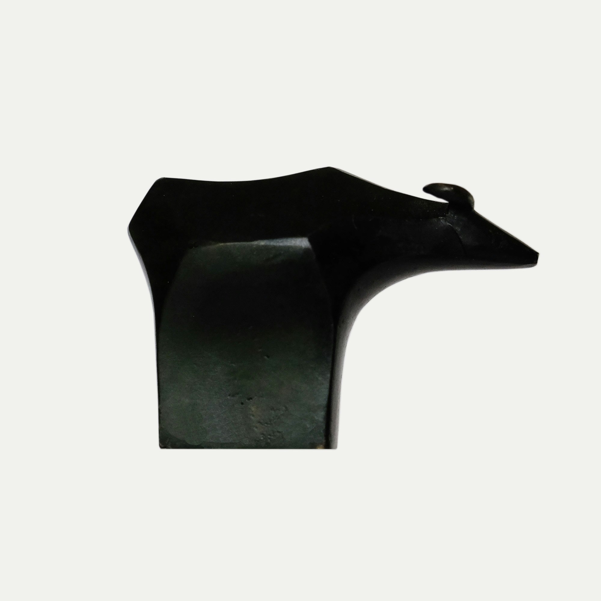 Water Buffalo - in black patinated bronze