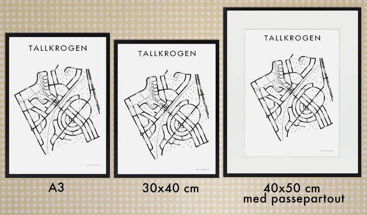 Affischen Södra Ängby