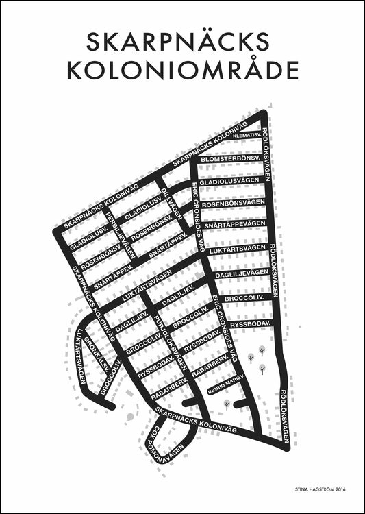 Affischen Skarpnäcks koloniområde