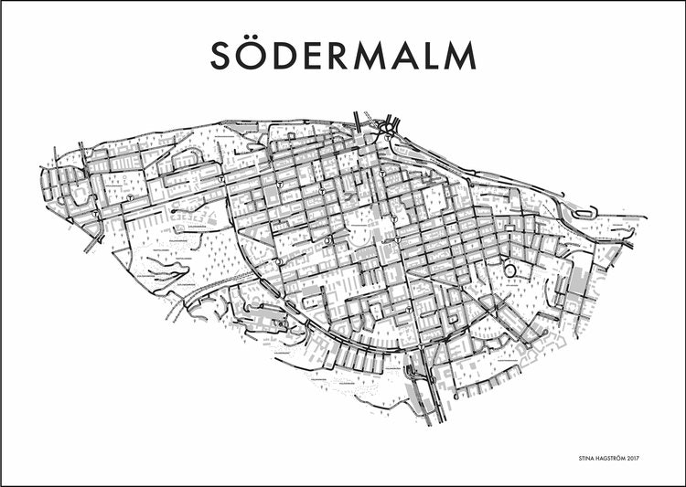 Affischen Södermalm