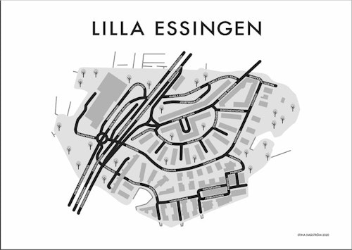 Affischen Lilla Essingen