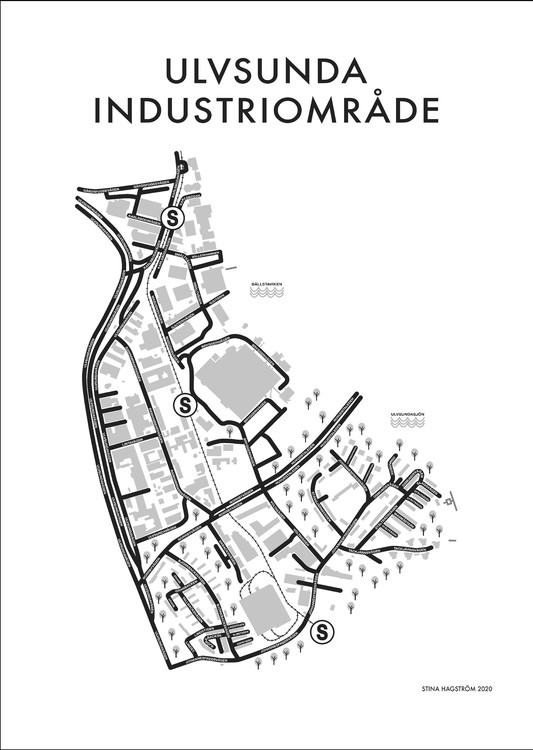Affischen Ulvsunda Industriområde
