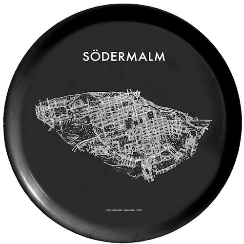 Stora, runda brickan Södermalm (38cm) - 25% rabatt