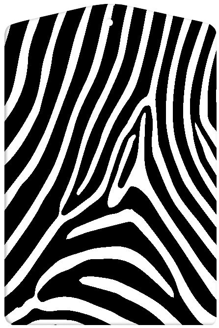 Skärbrädan Zebra med båge
