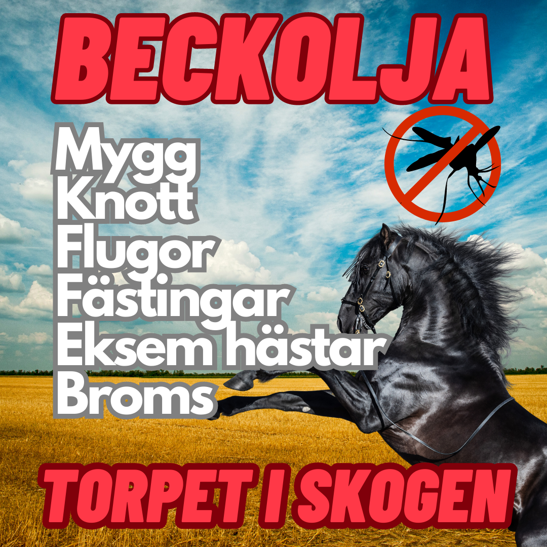 Beckolja-Hästar blanda ut till 8 liter spray fri frakt