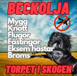 Beckolja-Hästar blanda ut till 4 liter spray fri frakt