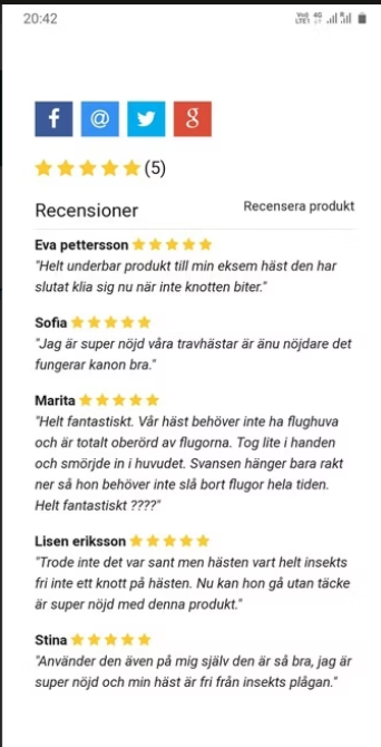 Beckolja-Hästar blanda ut till 4 liter spray fri frakt