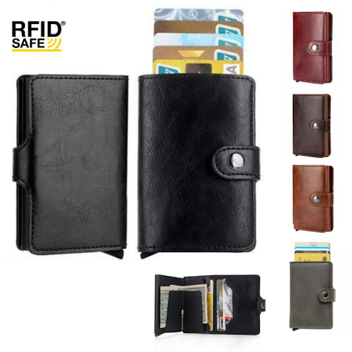 RFID korthållare (PU-läder)